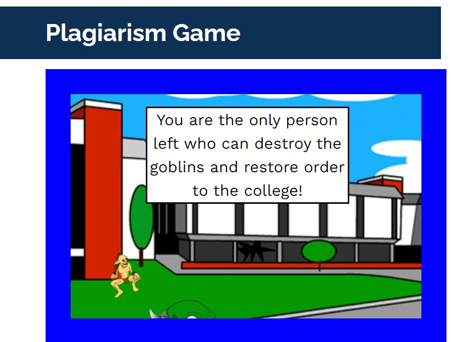 Plagiarism Game